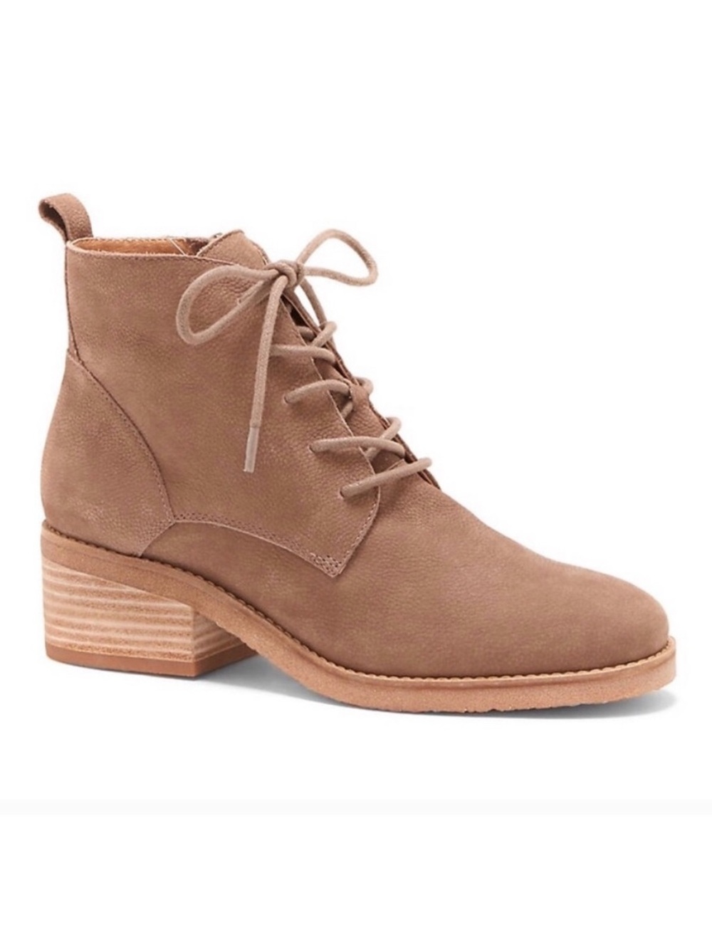 LIKE NEW Lucky Brand lace up bootie
